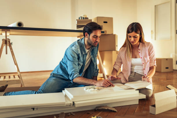 istock Becoming interior repairer of their own 1202541823