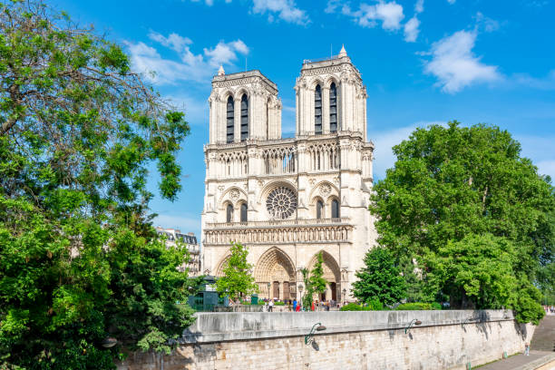 istock Notre-Dame de Paris Cathedral, France 1202543533