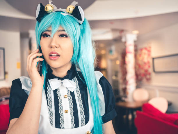 istock Asian woman cosplay story 1202546438