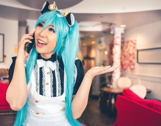 istock Asian woman cosplay story 1202546629