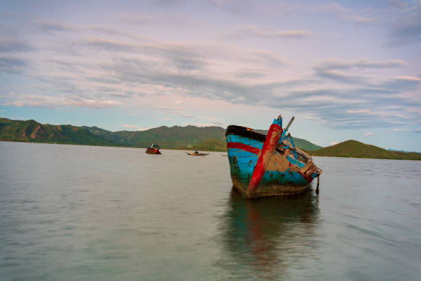 Asia, Fishing, Mui Ne Bay, Pacific Ocean, Sea