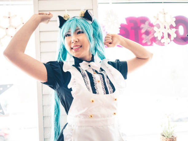 istock Asian woman cosplay story 1202548814