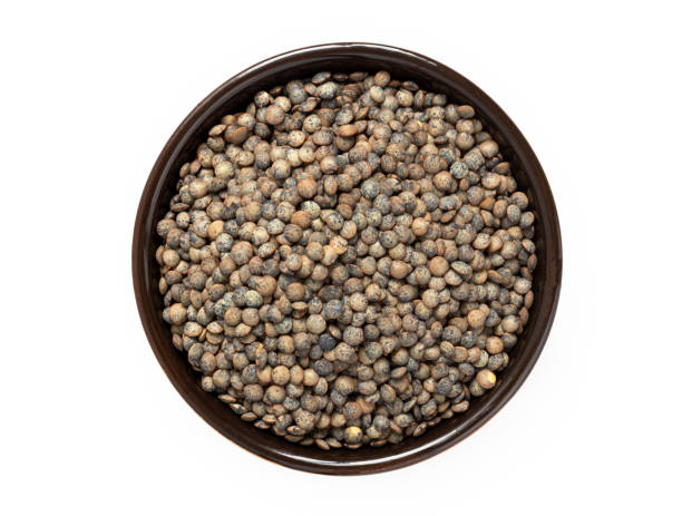 istock French green lentils in a ceramic bowl 1202549018