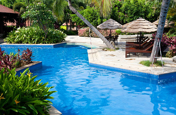 istock tropical resort  swimming-pool 120255569