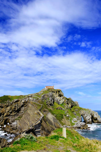 istock Gaztelugatxe in a summer day 1202555743