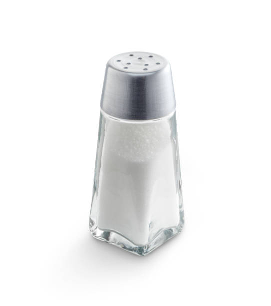istock Salt shaker isolated on white background 1202557003