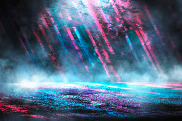 istock Futuristic gaming background or product showcase. 1202559391