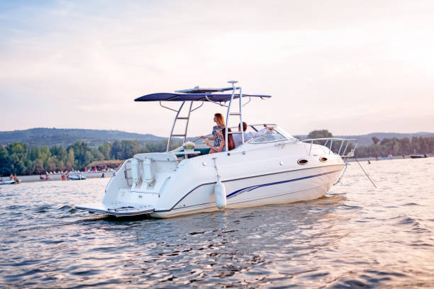 istock Friends on yacht , smiling and talking 1202559827