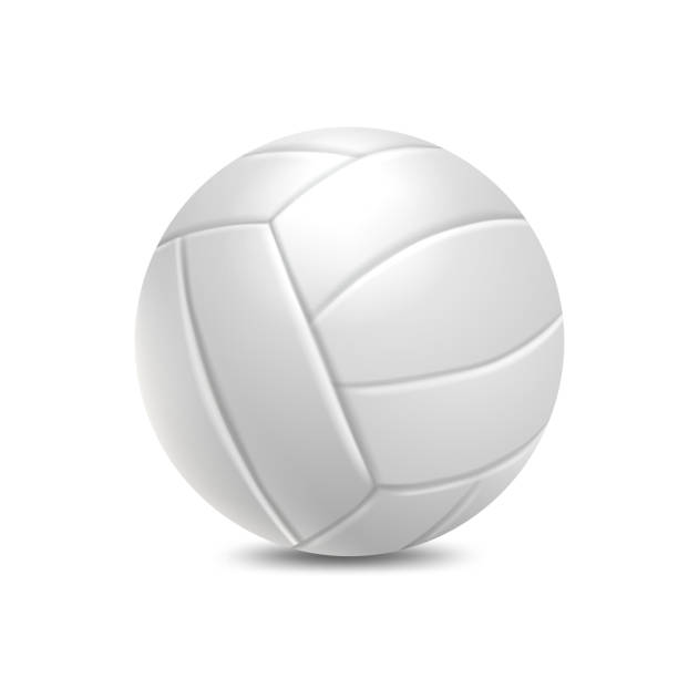 istock White sports volleyball balls 1202561336
