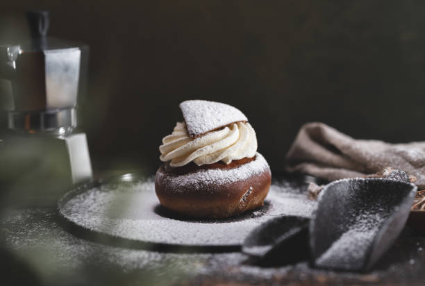 istock Traditional Swedish dessert known as semla 1202562251