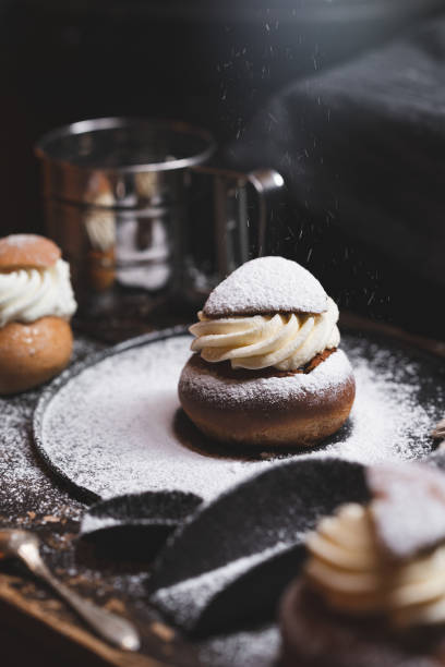 istock Traditional Swedish dessert known as semla 1202562253