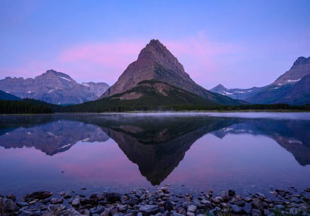 istock Purple Reflections of Grinnell Point 1202566976