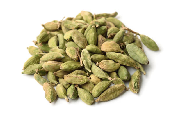 istock Heap of cardamom pods 1202569860