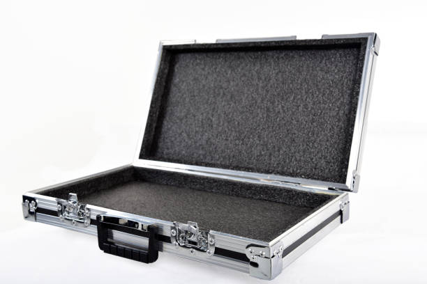 istock leather hard case with embroidered aluminum open with padded interior isolated on white background 1202590909