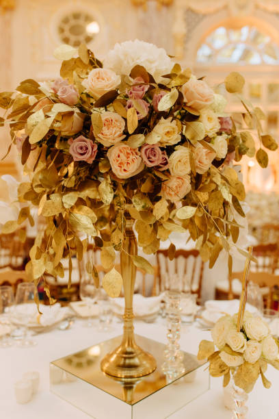 istock Decorative Bouquet Flowers Made from Rose Buds 1202591001