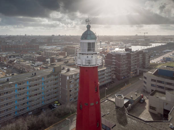 istock aerial view of Scheveningen' lighthouse 1202591398