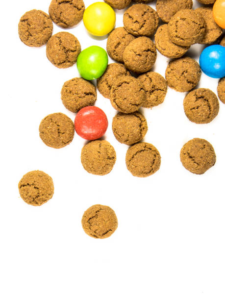 istock Throw of pepernoten cookies and sweets 1202591562