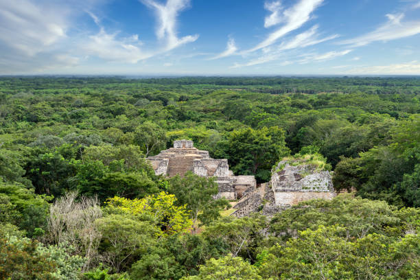 Ancient Mayan Ruins in Mexico