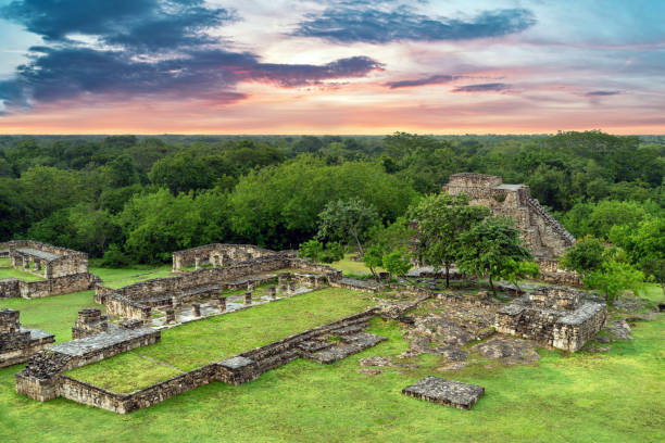 istock Ancient Mayan Ruins in Mexico 1202594430