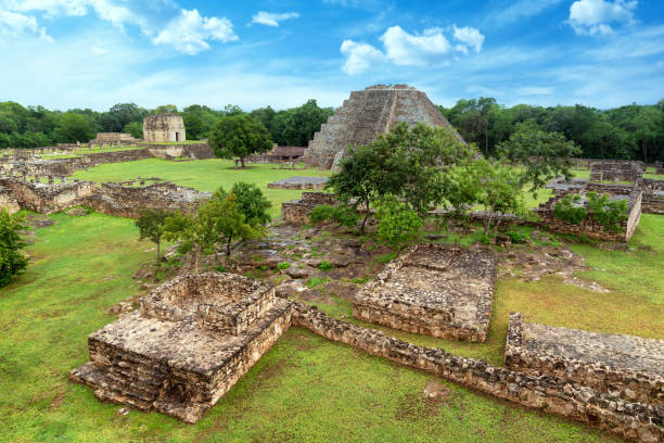 istock Ancient Mayan Ruins in Mexico 1202600133