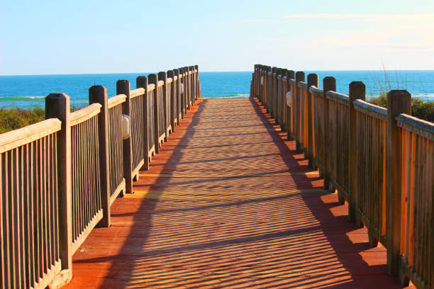 istock Boardwalk at sunset at South Padre Island 1202610129