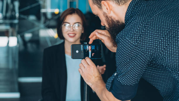 corporate vlog smart business woman interview