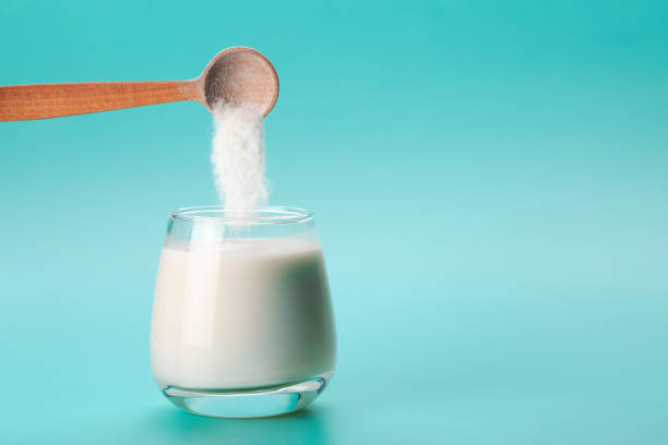istock Coconut or almond milk 1202612317