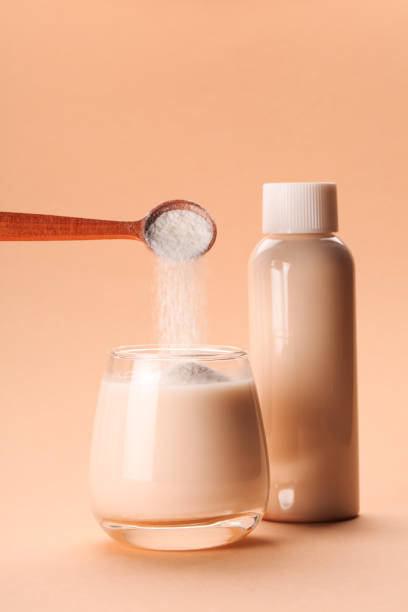 istock Coconut or almond milk 1202612319