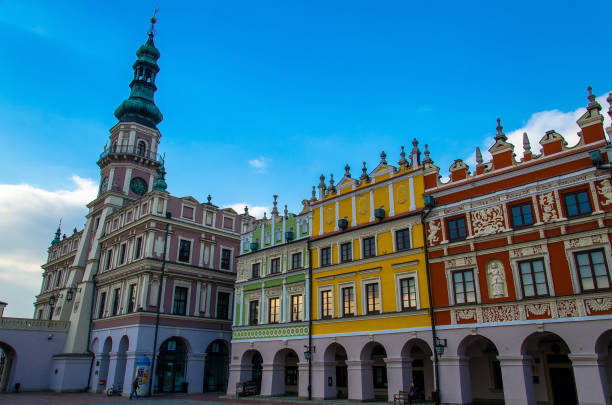 Town Hall on Great Market Square, Zamosc, Poland