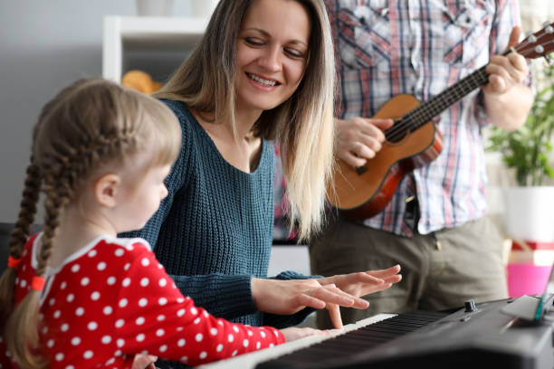 istock Family having fun at home 1202612483