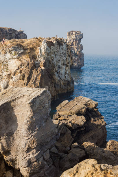 istock Papoa cliffs and sea in Peniche. Portugal 1202613793