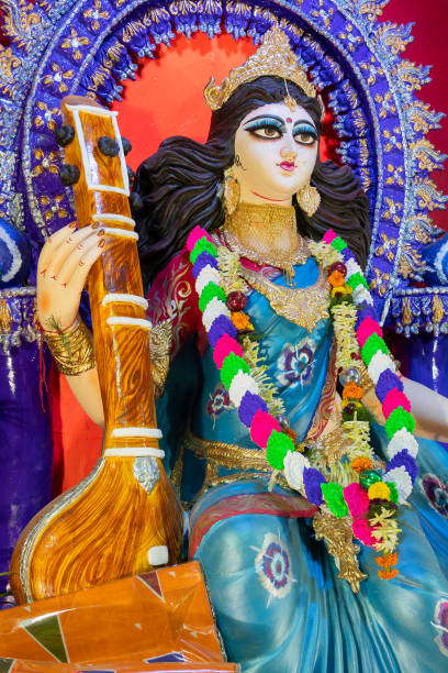 istock Goddess Saraswati, Kolkata, India 1202623406