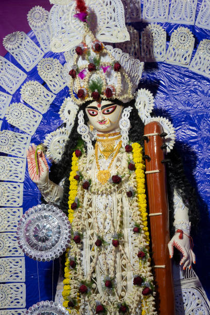 istock Goddess Saraswati, Kolkata, India 1202623413