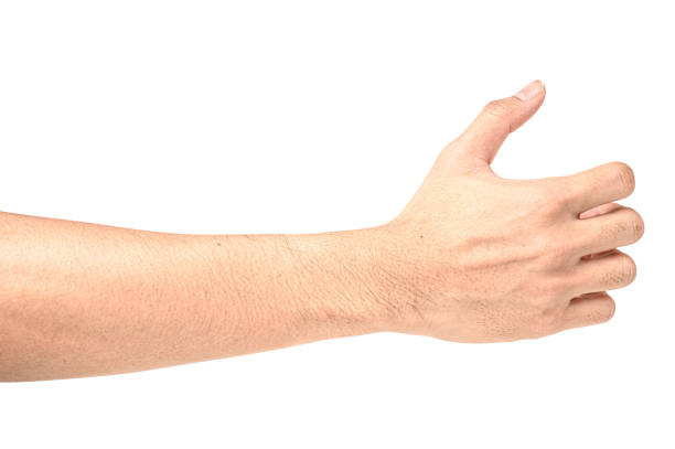 istock hand holding something like a bottle or can 1202633920