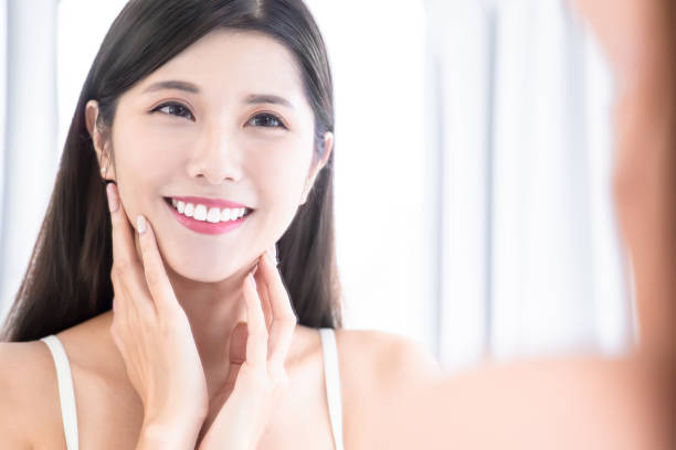 istock asian woman has good skin 1202641578