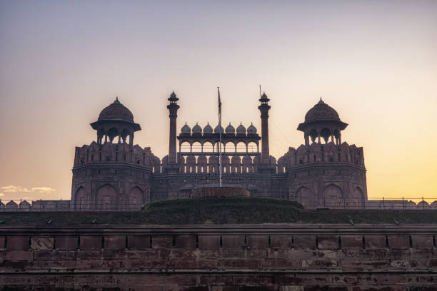 istock lahori gate red fort new delhi 1202642759