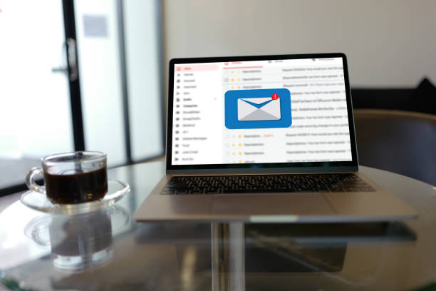 istock Mail Communication Connection message to mailing contacts phone Global Letters Concept computer browsing communication 1202642879
