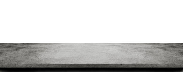 istock Gray plaster concrete shelf table grunge texture background for use display product. 1202643013