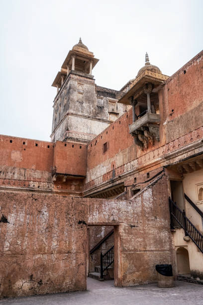 istock man singh palace in amber fort 1202643783