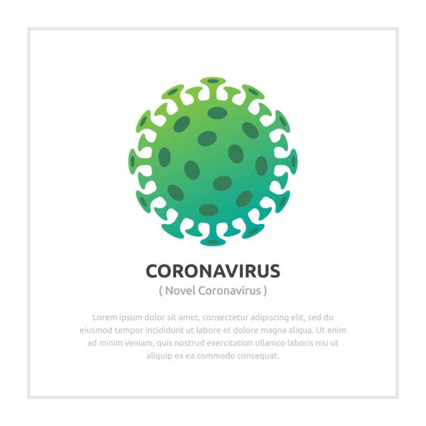 ilustrações, clipart, desenhos animados e ícones de ícone vector coronavirus 2019-ncov. vetor premium - muammar