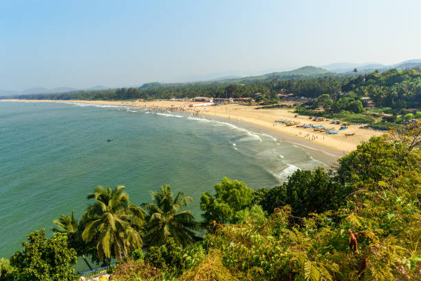 istock View of Main beach in Gokarna. India 1202658527