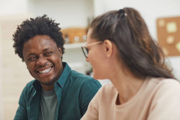 istock Young couple spending time together 1202660710