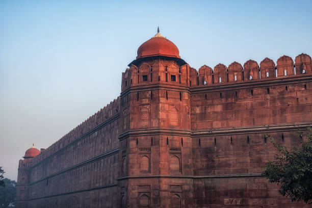 istock red fort fortress wall 1202670401