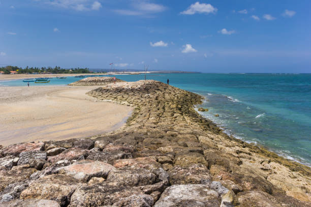 istock Pier at Kuta beach on Bali island 1202673033
