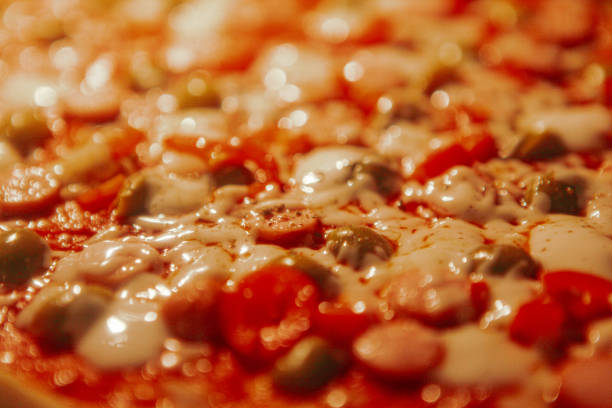istock Image Of Hot Homemade Pepperoni Pizza 1202681649