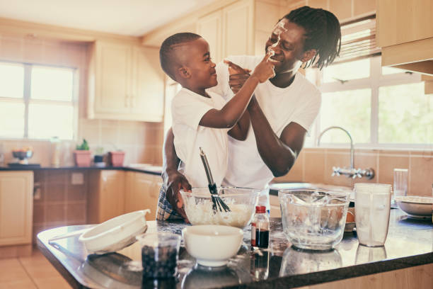 istock My son keeps me young at heart 1202688031
