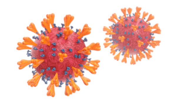 poster del virus abs 2019-ncov - influenza a virus foto e immagini stock