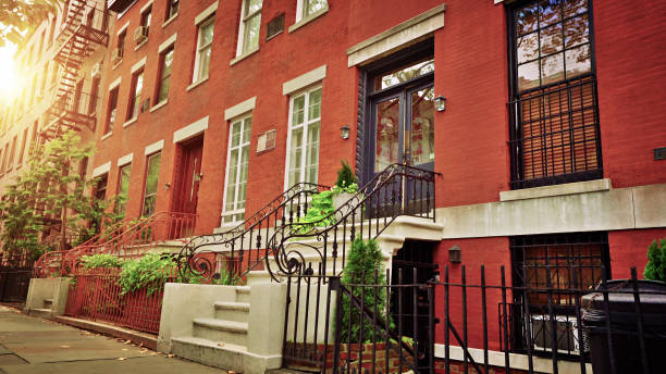 istock Sunny Residential New York house 1202695334