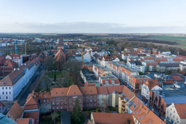 istock Idyllic view of Greifswald on a sunny day 1202707939