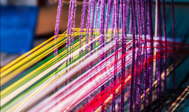 indian manual loom hand weave